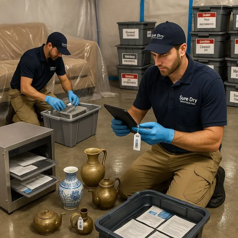 Content Protection and Restoration process in Nissequogue, NY