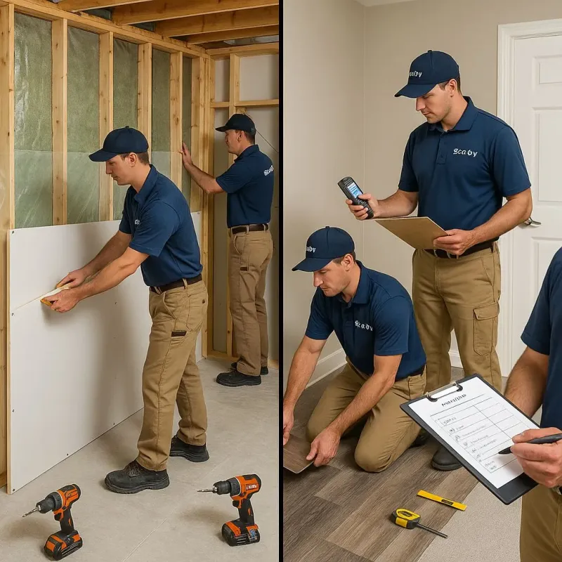 Repairs and Reconstruction process in Nissequogue, NY