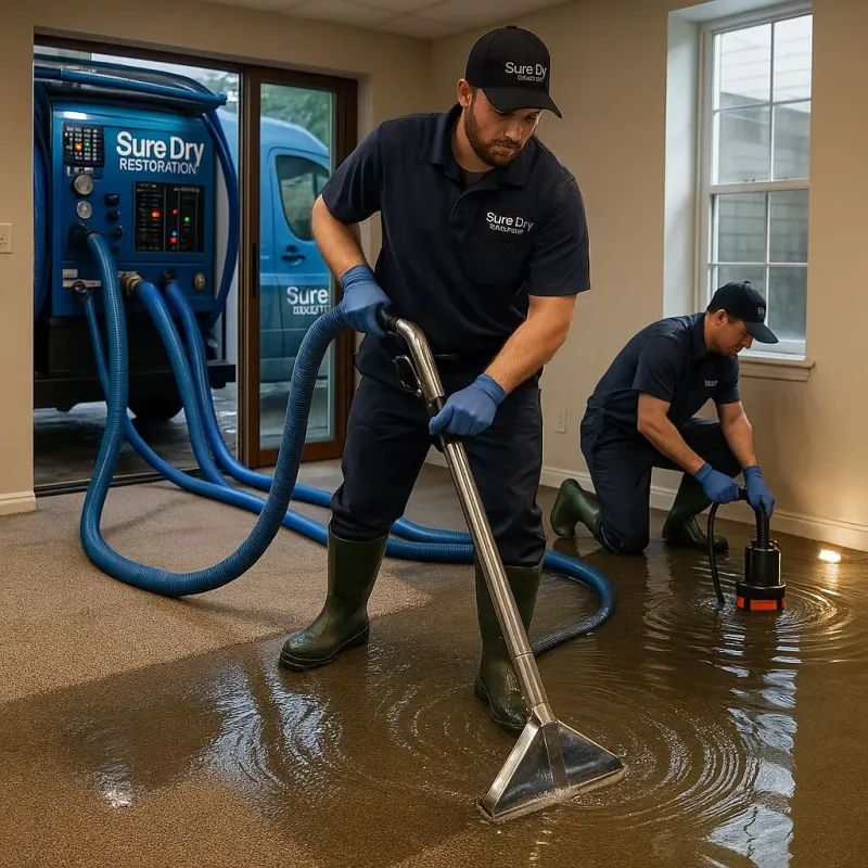 Water Extraction and Removal process in Nissequogue, NY